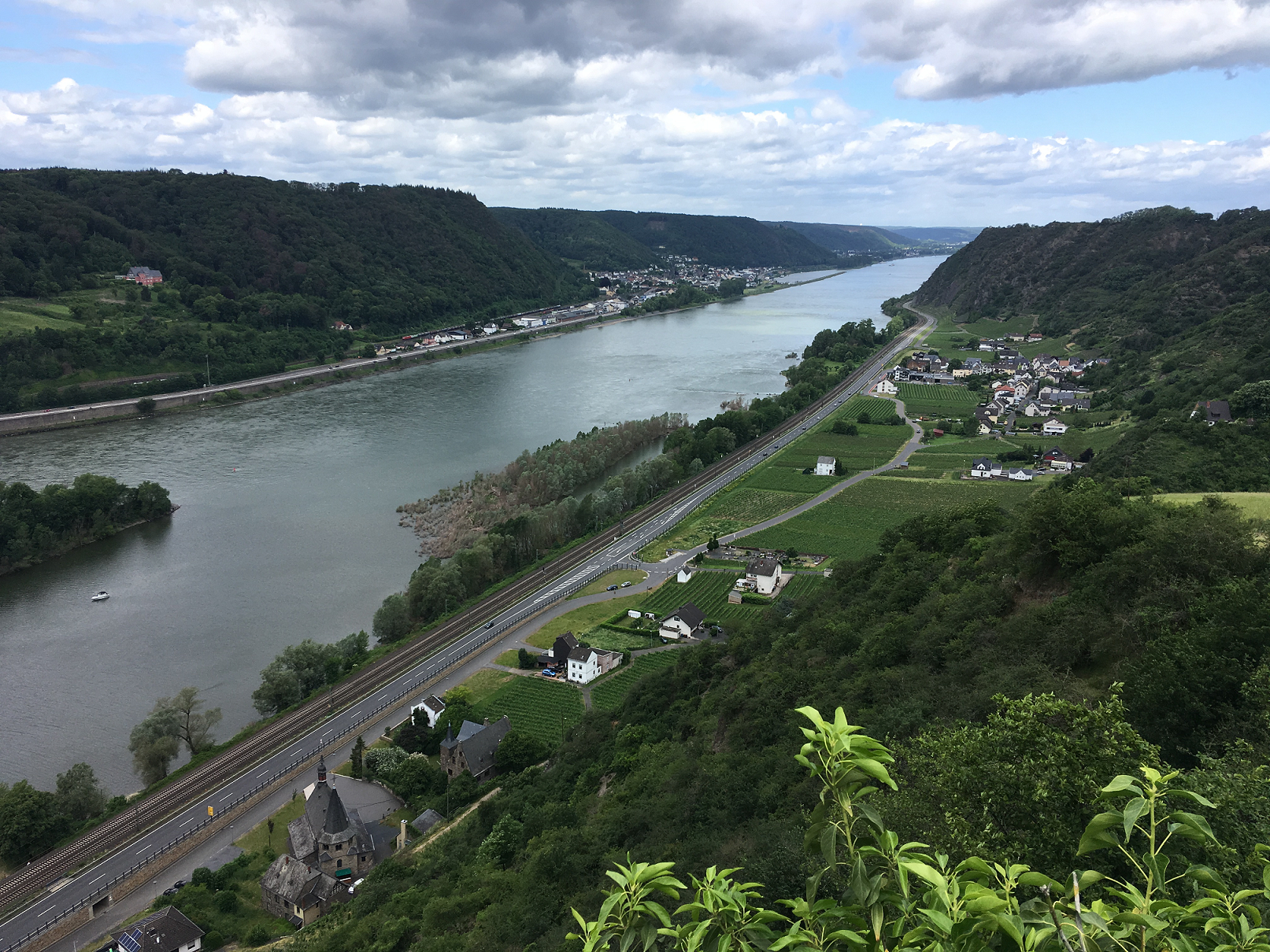 Aussicht von der Burg Hammerstein